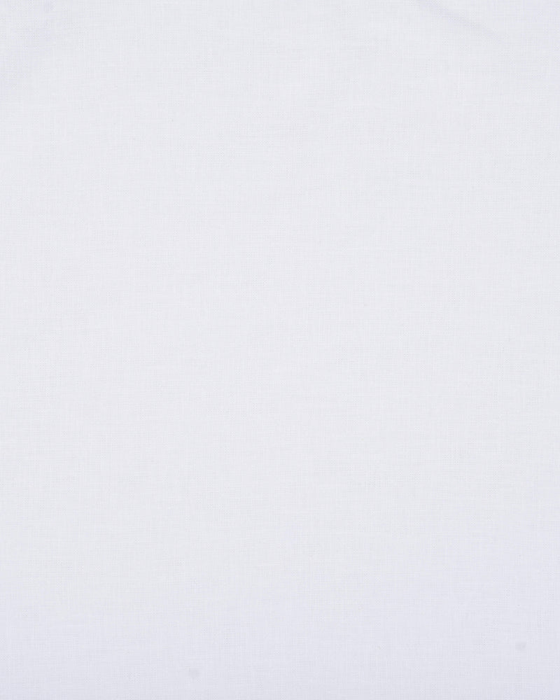 Fresco Cotton White Shirt Jacket