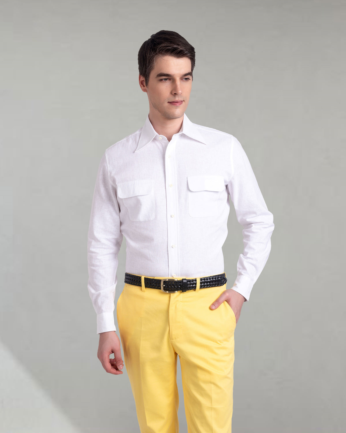 Dugdale Cotton:Yellow Plain - 4