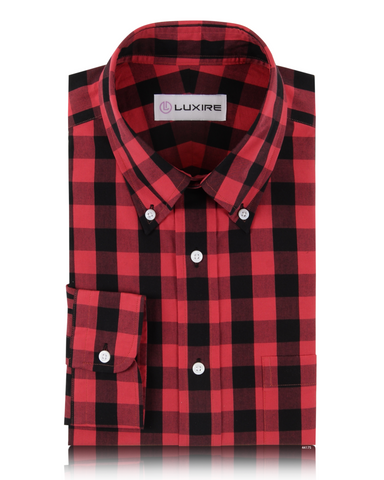 Turkey Red Buffalo Checks Shirt