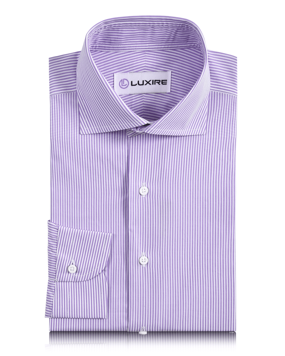 Monti Purple Dress Stripes Ice Shirt - 1
