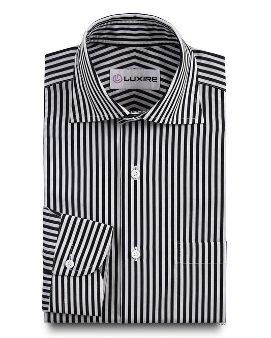 Monti Black Candy Stripes Shirt