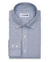 Dark Navy Bengal Stripes