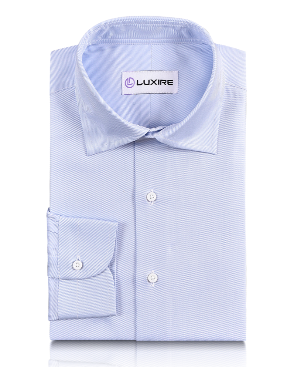 Brembana Hampton Twill Sky Blue Shirt - 6