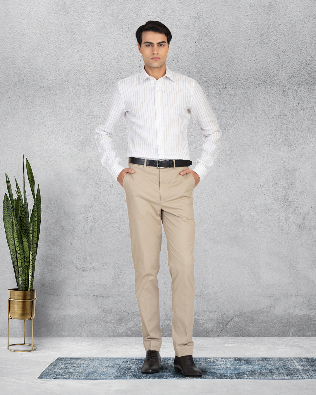Genoa British Khaki Dress Pant - 2