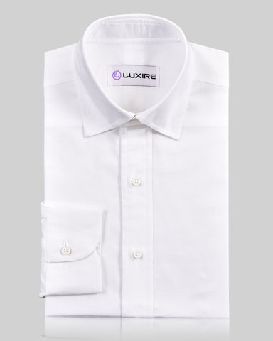 White Pinpoint Oxford Shirt