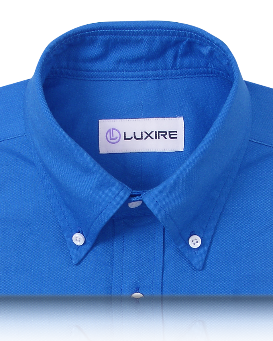 Royal Blue Pinpoint Oxford - 2