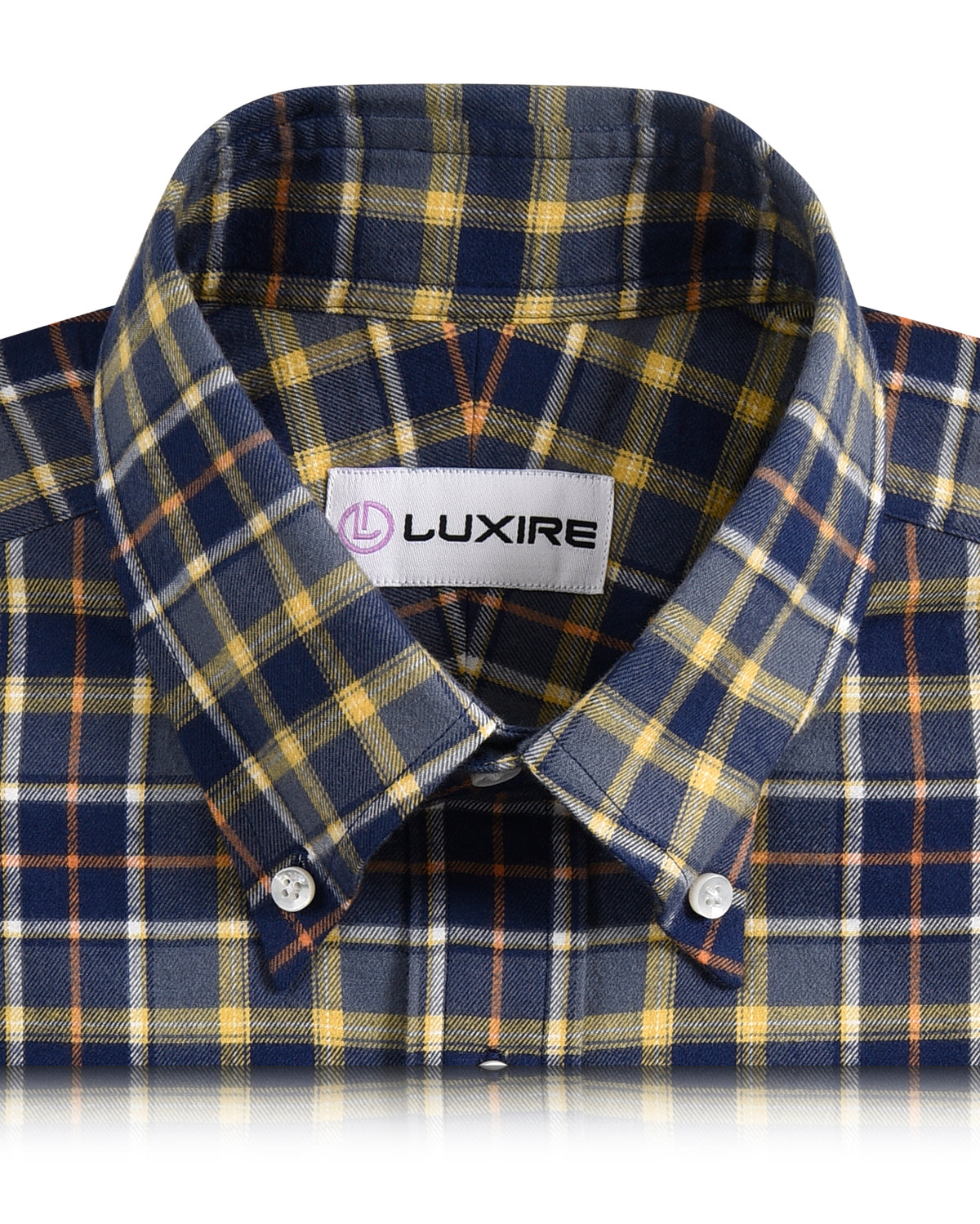 Grey Yellow Tartan Twill - 2