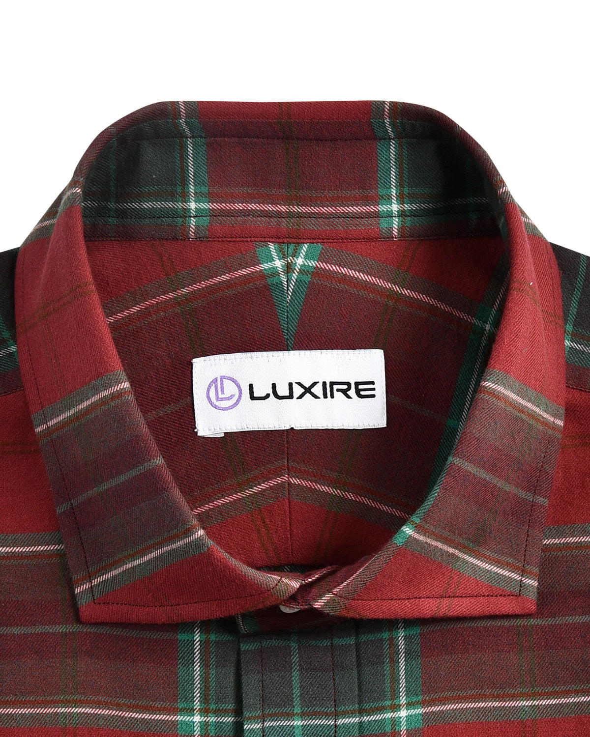 Brushed Twill - Red Green Tartan - 2