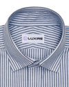 Dark Navy Bengal Stripes