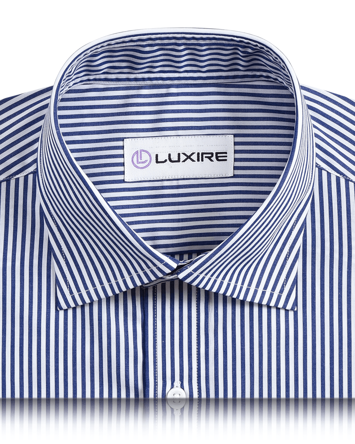 Dark Blue Awning Stripes Shirt - 2