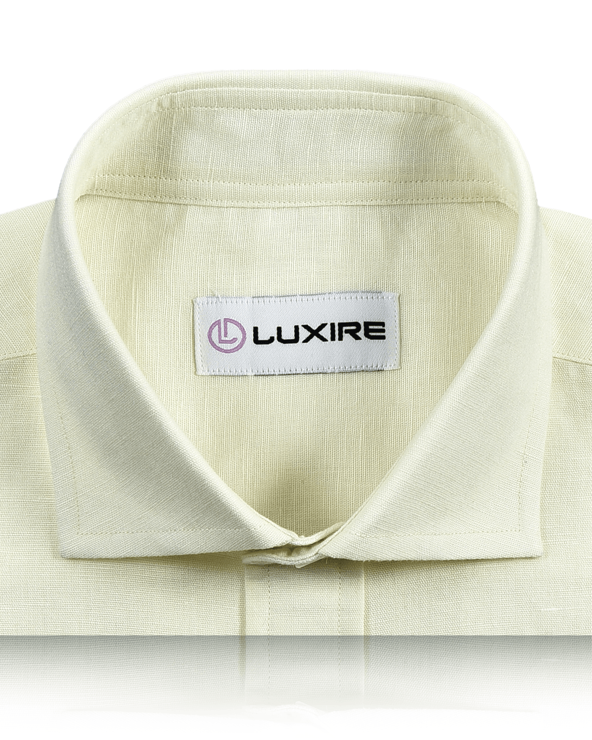 Pale Yellow Linen Shirt - 2