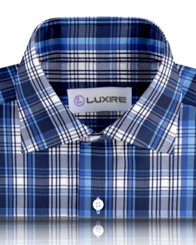 Shades Of Blue Madras Checks Shirt - 2