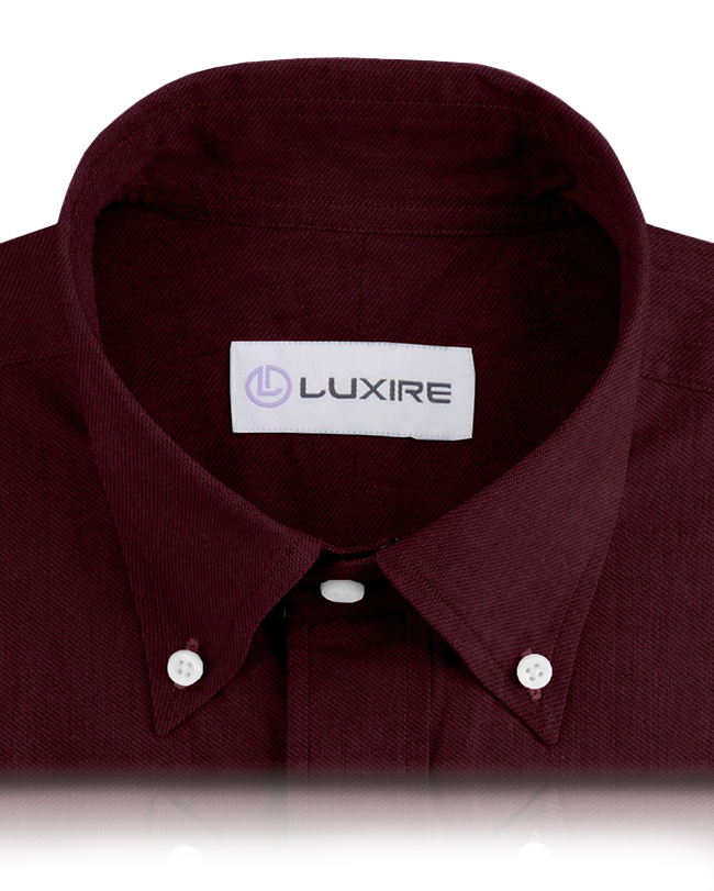Maroon Cotton Twill - 2