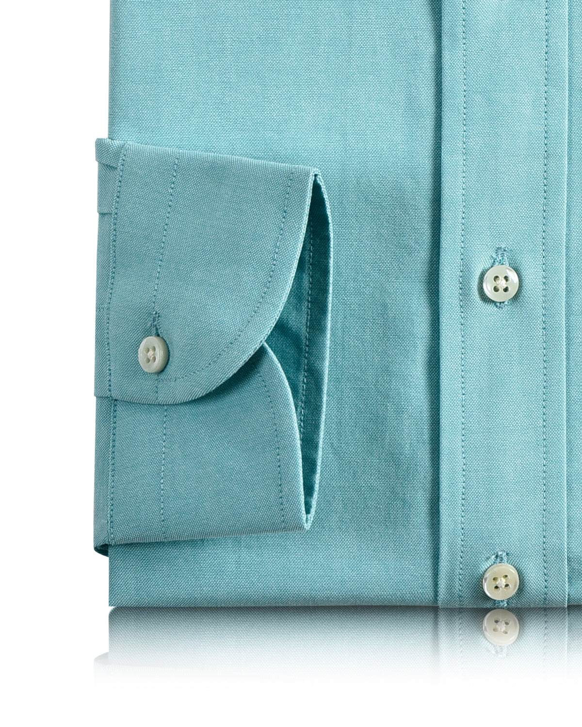 Mint Green Pinpoint Oxford Shirt - 3