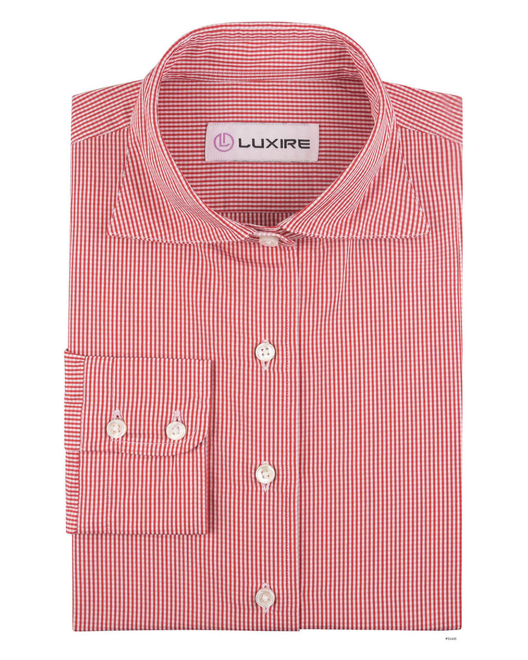 Grandi Red Mini Checks - 1