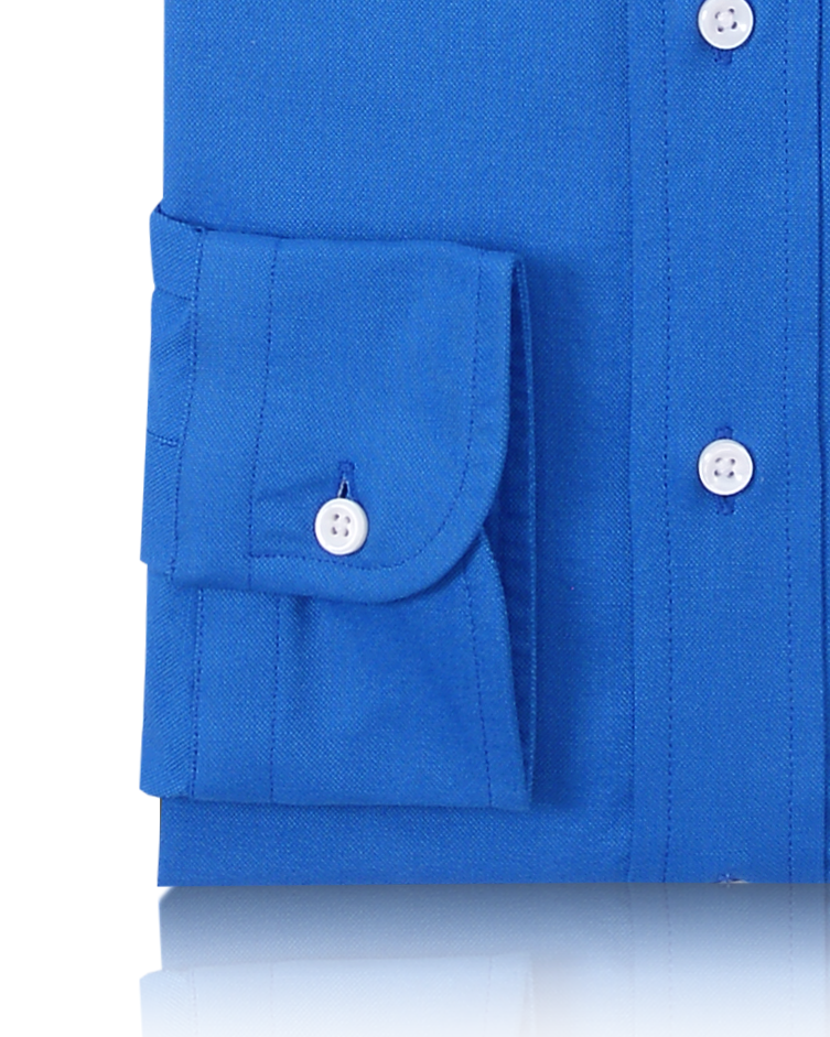 Royal Blue Pinpoint Oxford - 3