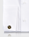 Brembana 2-Ply Giza White Business Twill Shirt