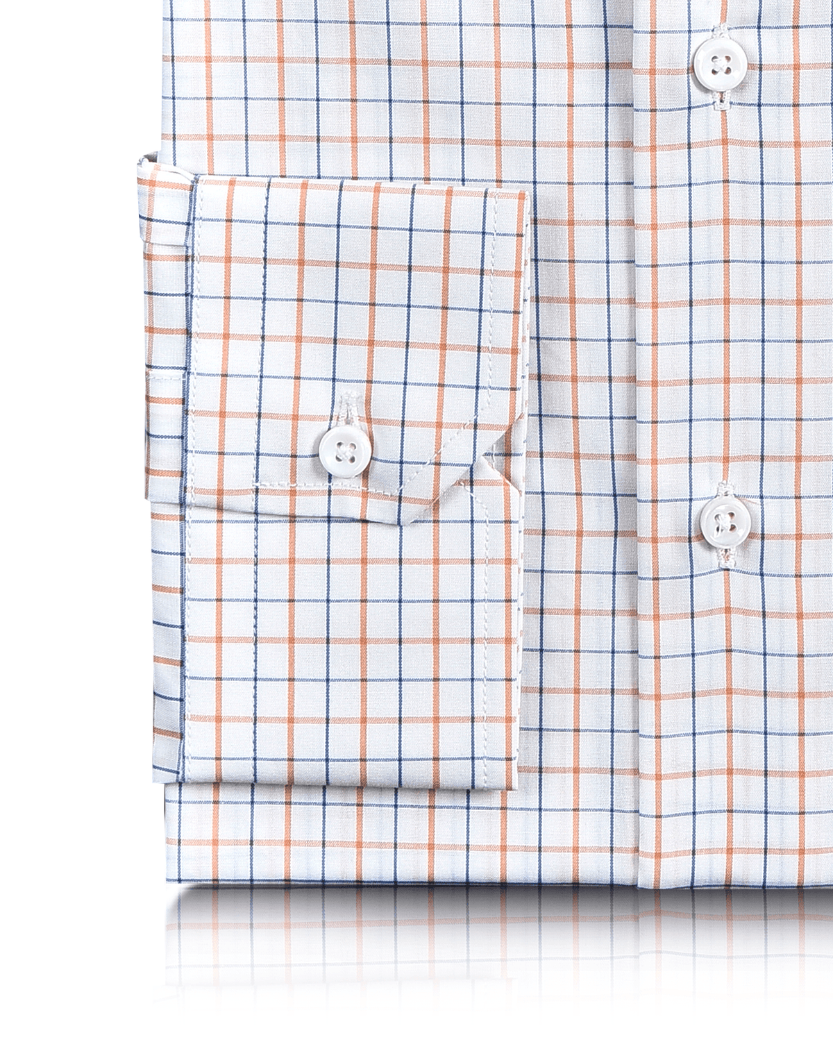 Blue Orange Checks - 3