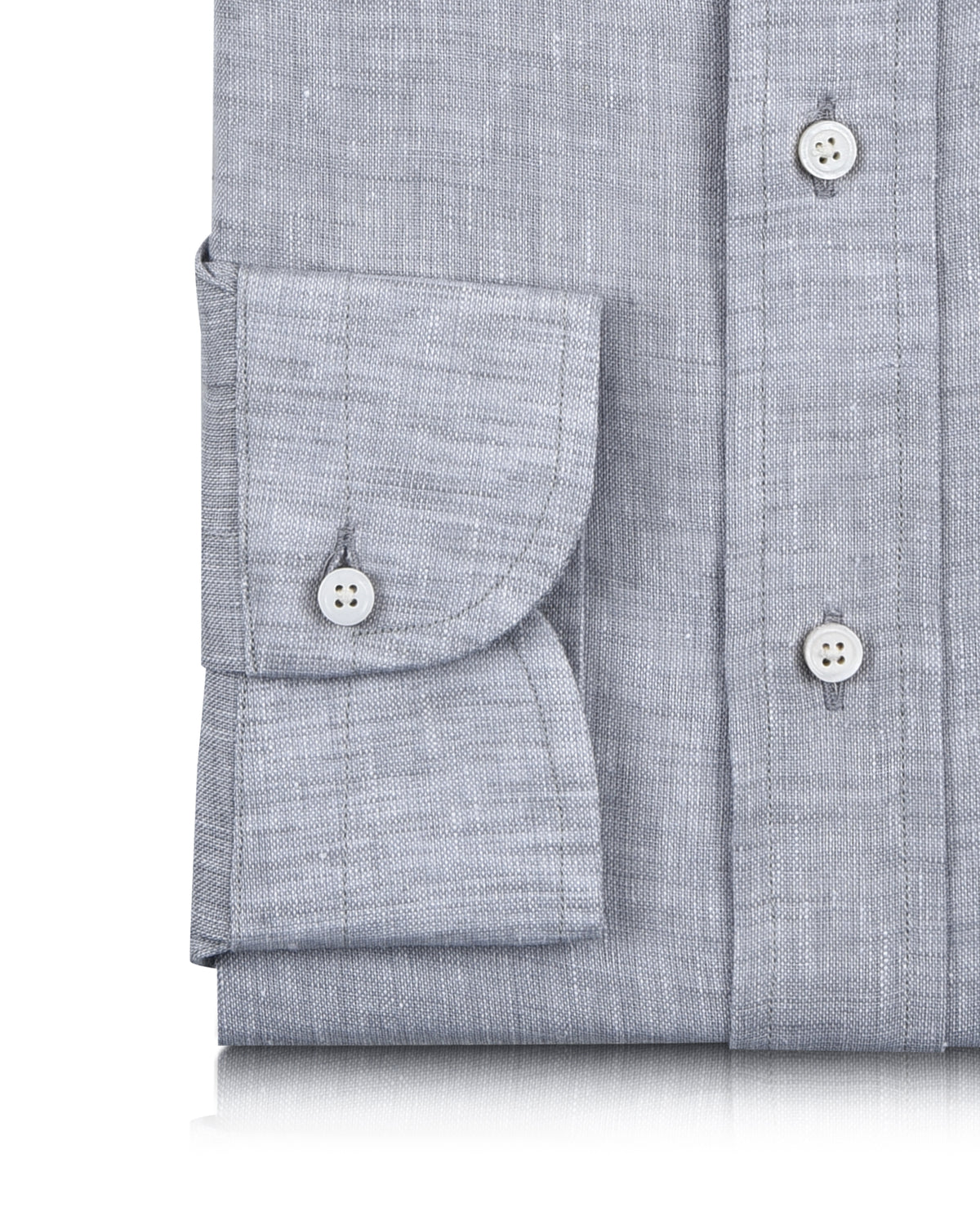 Linen: Light Grey End on End - 3