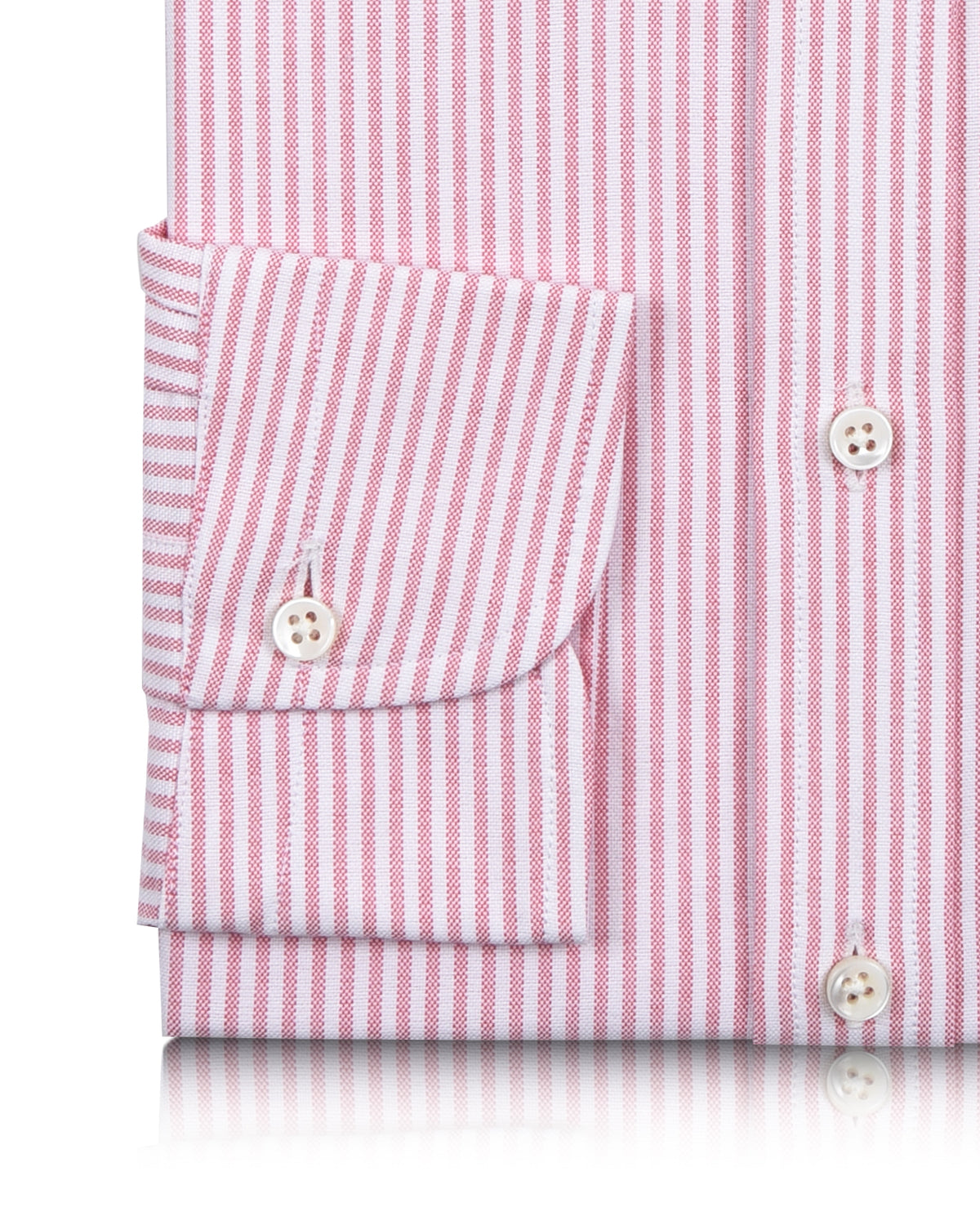 Pink Stripes Oxford Shirt - 3