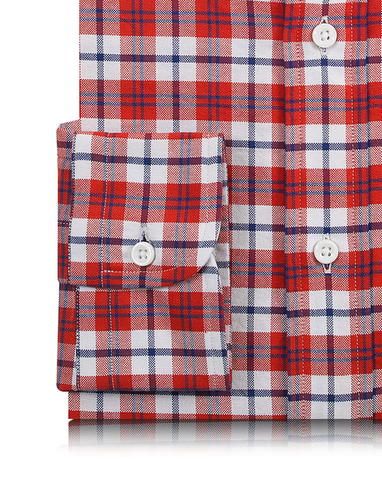 Oxford: Red Navy Madras