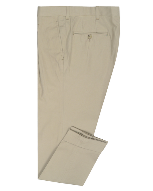 Solbiati 100% cotton: Beige Chino