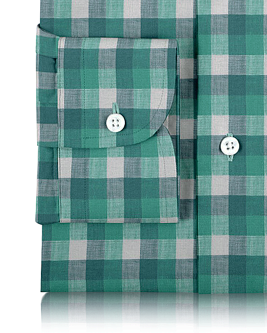 Linen: Shades of Green Tattersall