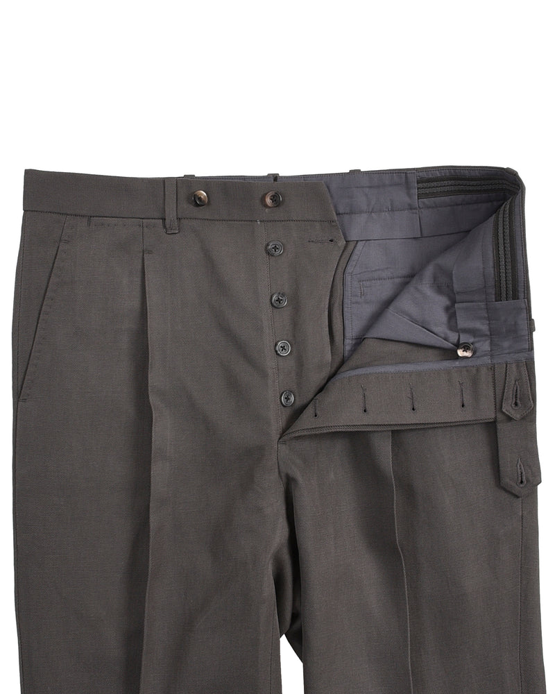 Zegna Grey Linen