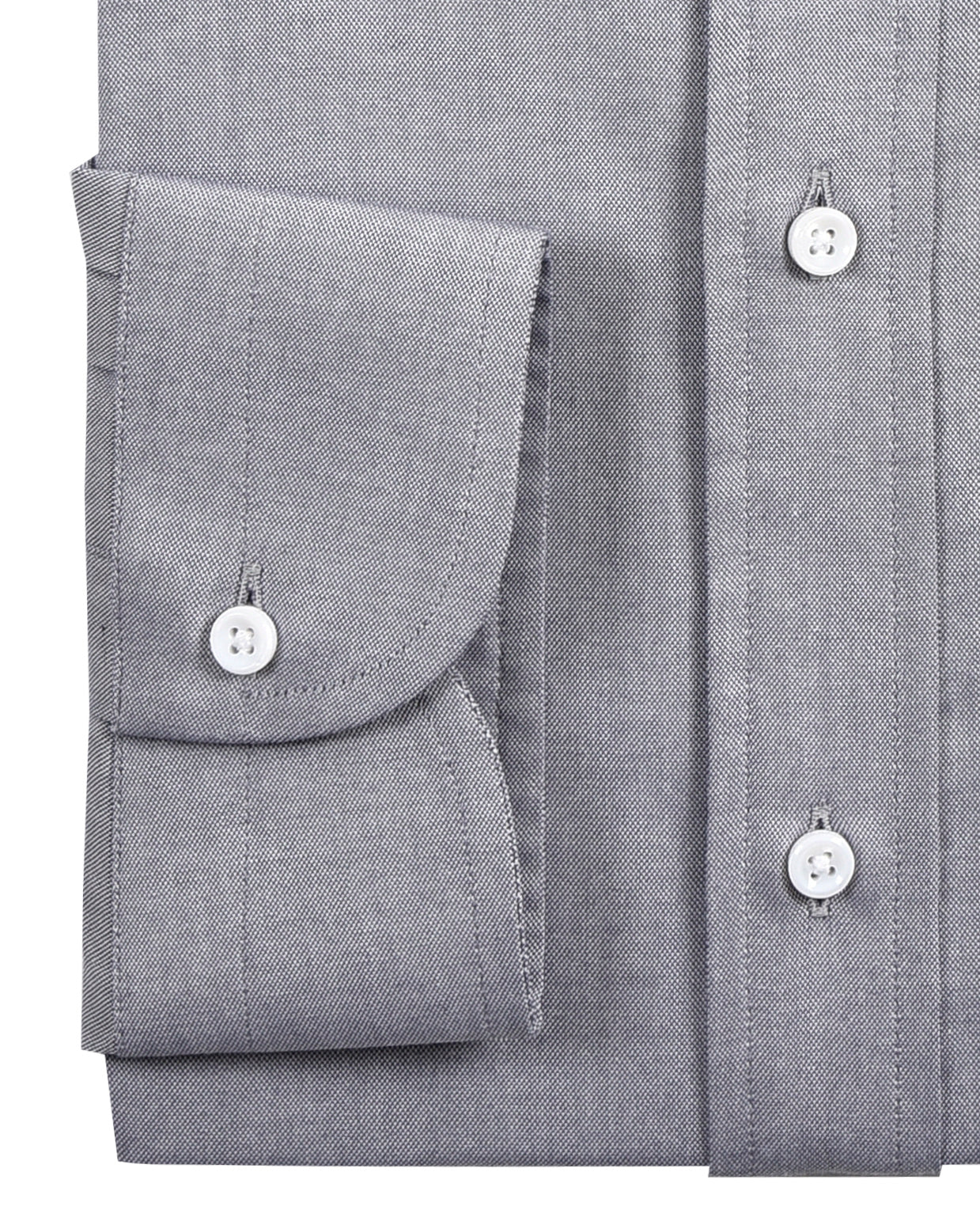 Slate Grey Oxford Dress Shirt