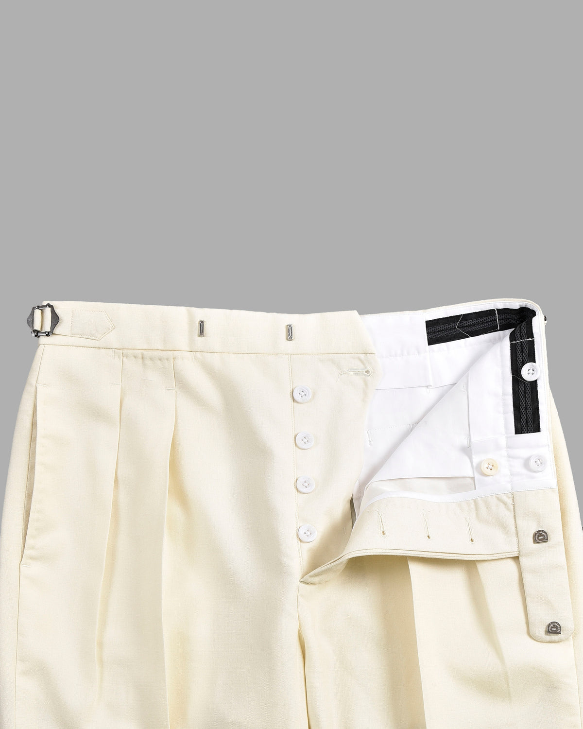 Dugdale Fine Worsted Pant - Cream Pant - 4