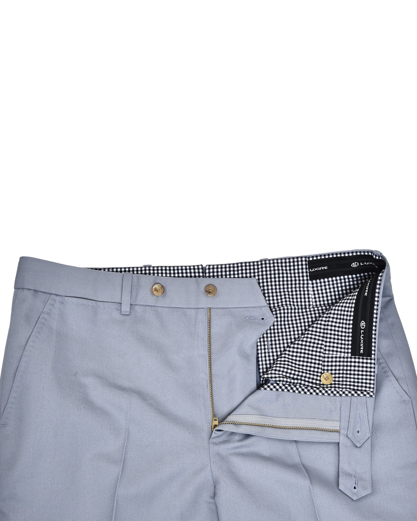 Silver Grey Twill Chino