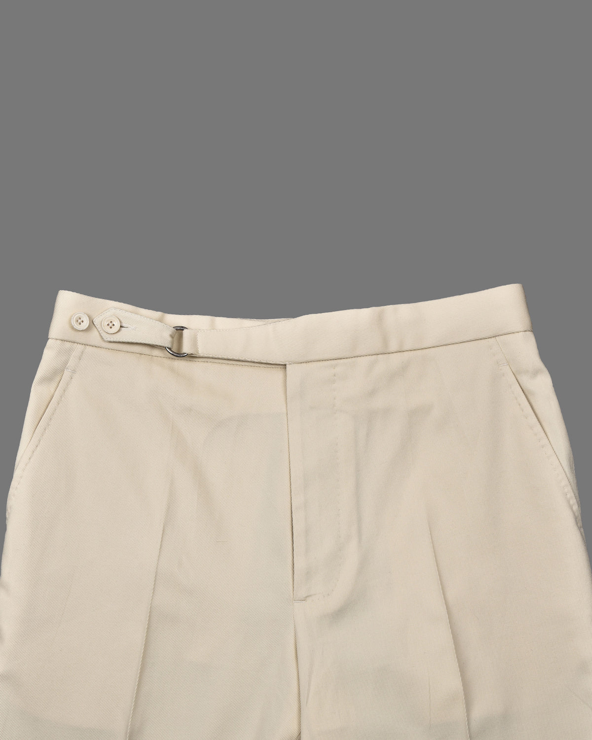 Dobby Cotton Lycra: Luscious Off-White - 3