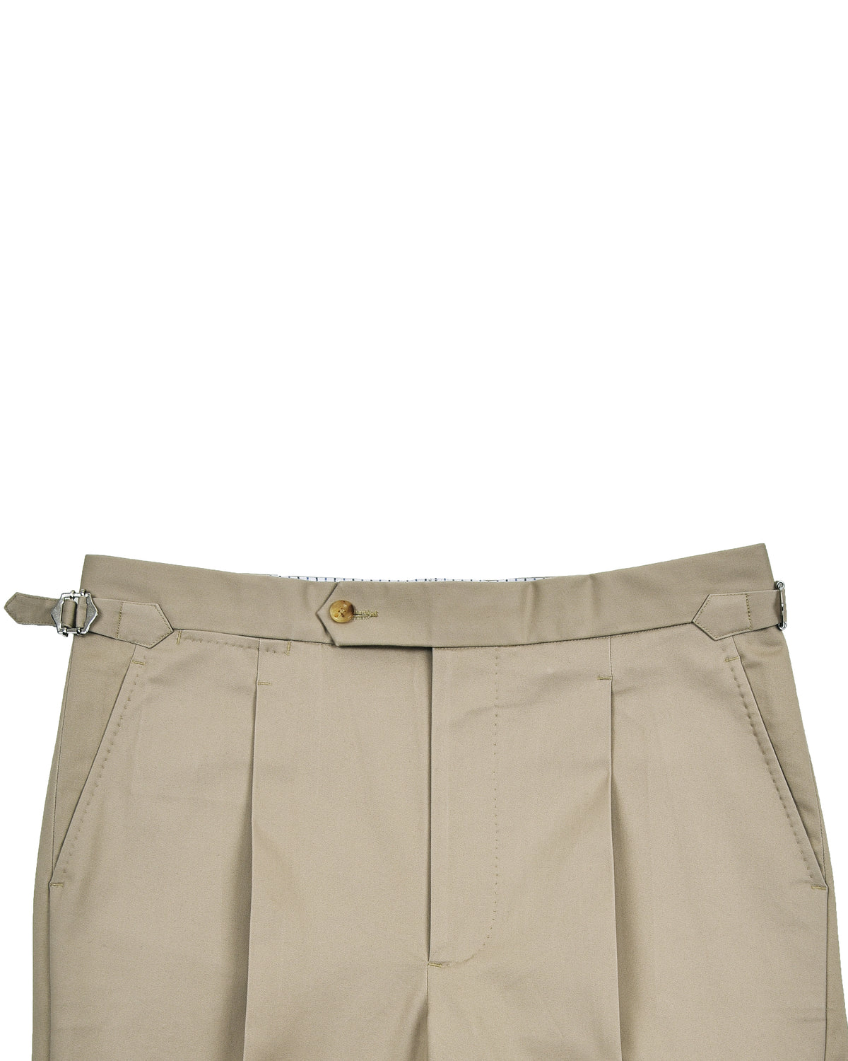 Light Khaki Stretchable chino - 3