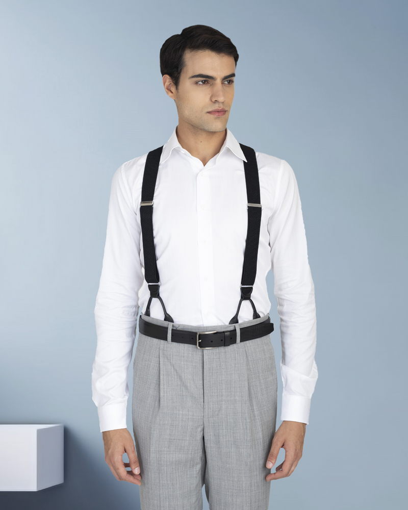 EZS Washable Wool Grey Pant