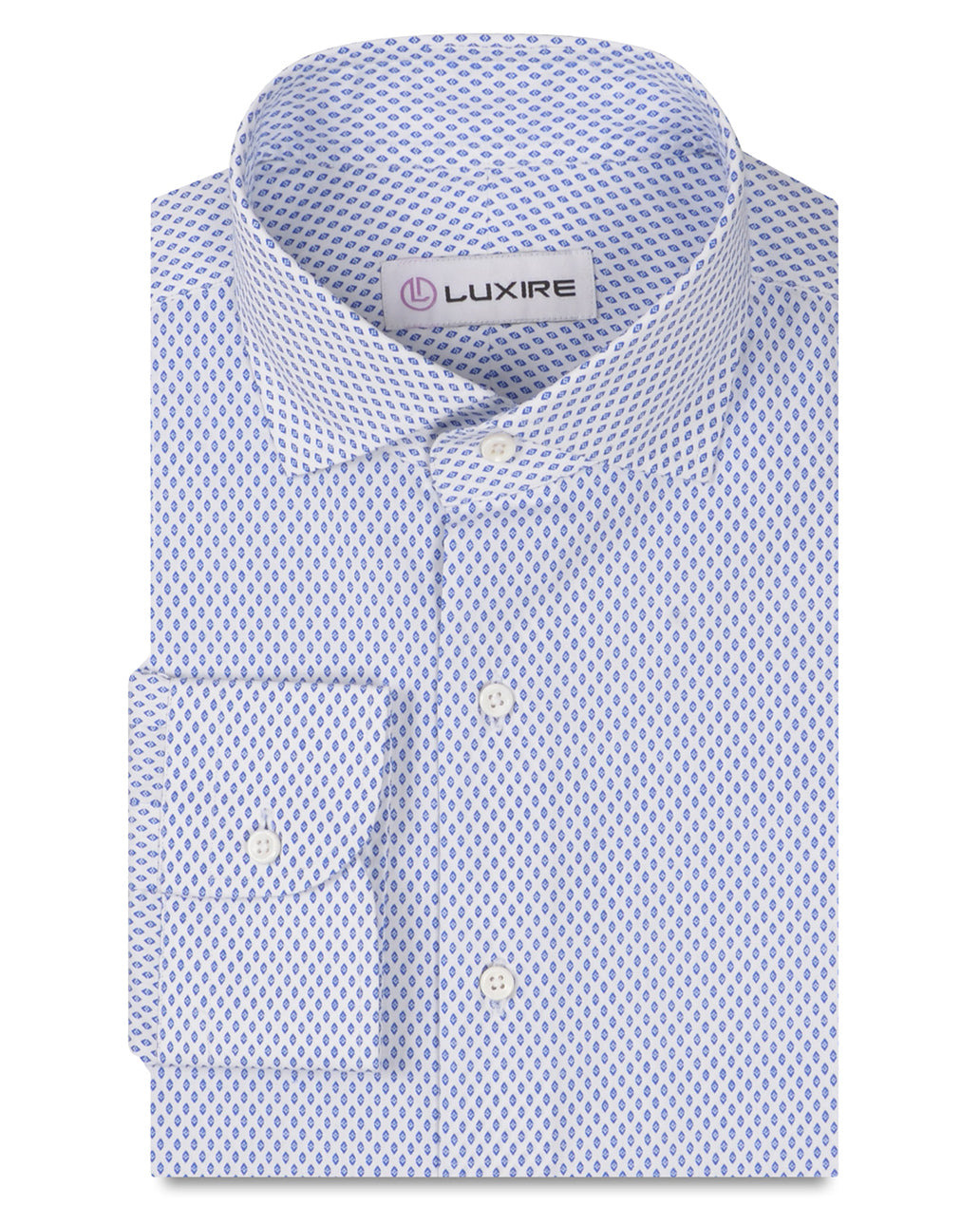 Blue Diamond Printed Shirt - 1