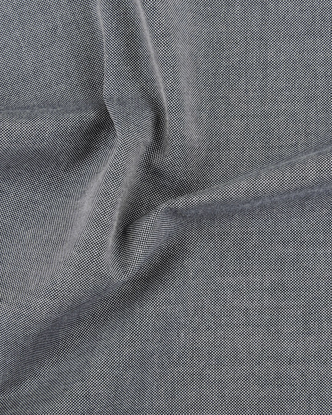Navy Pinpoint Oxford Dress Shirt - 4