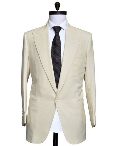 Dugdale Cream Plain Weave Jacket