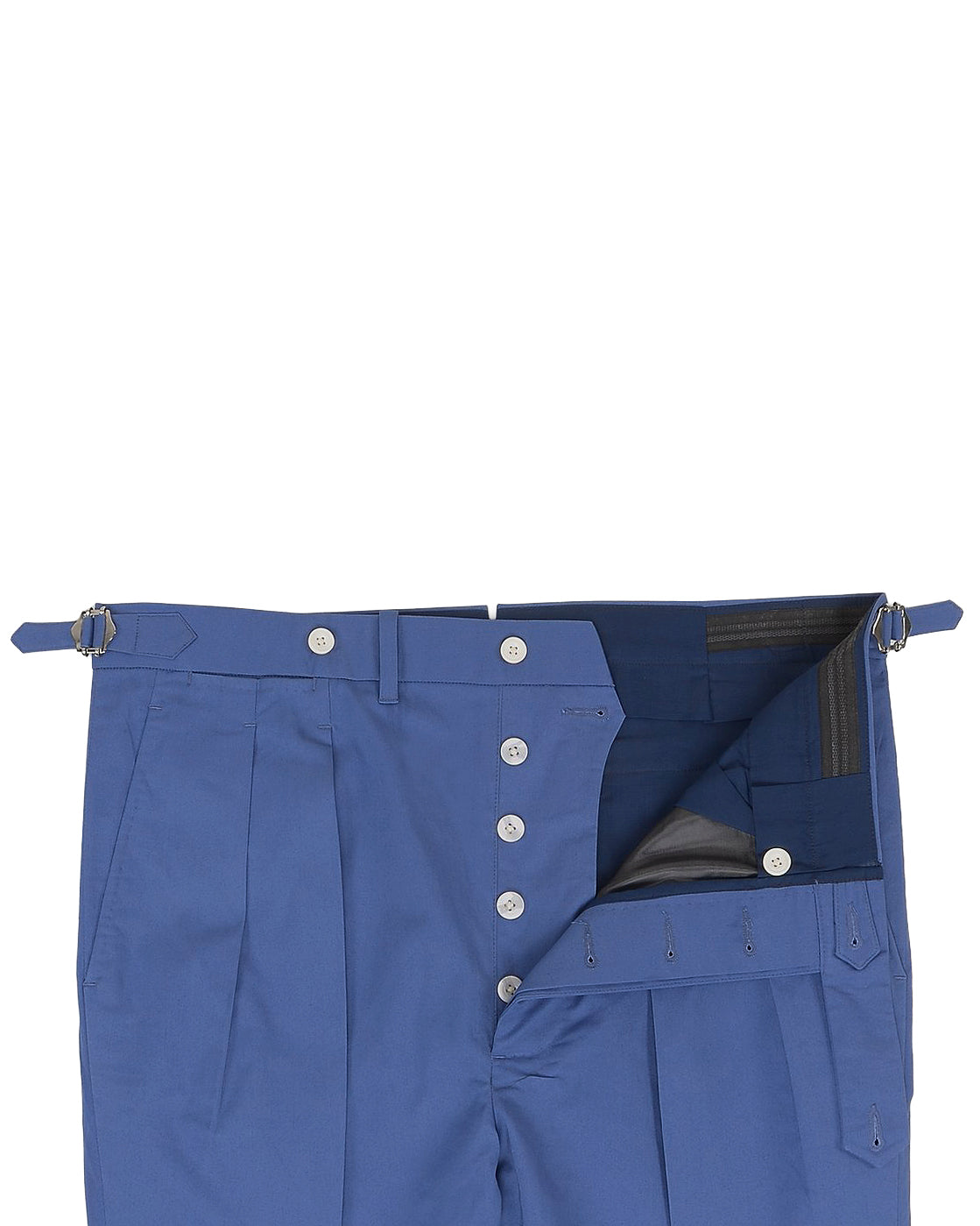 Steel Blue Twill Chino - 4