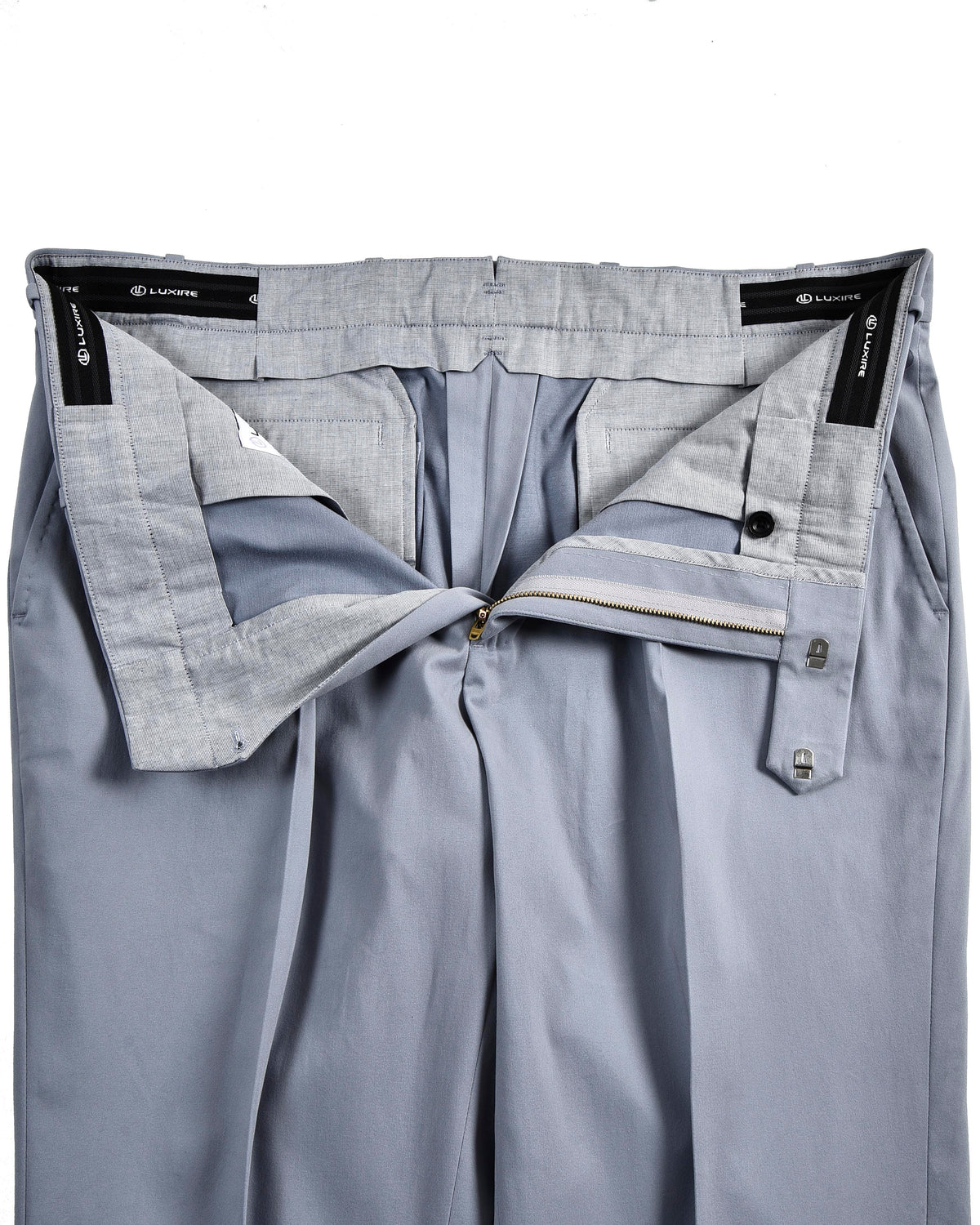 Light Grey Cotton Satin - 5