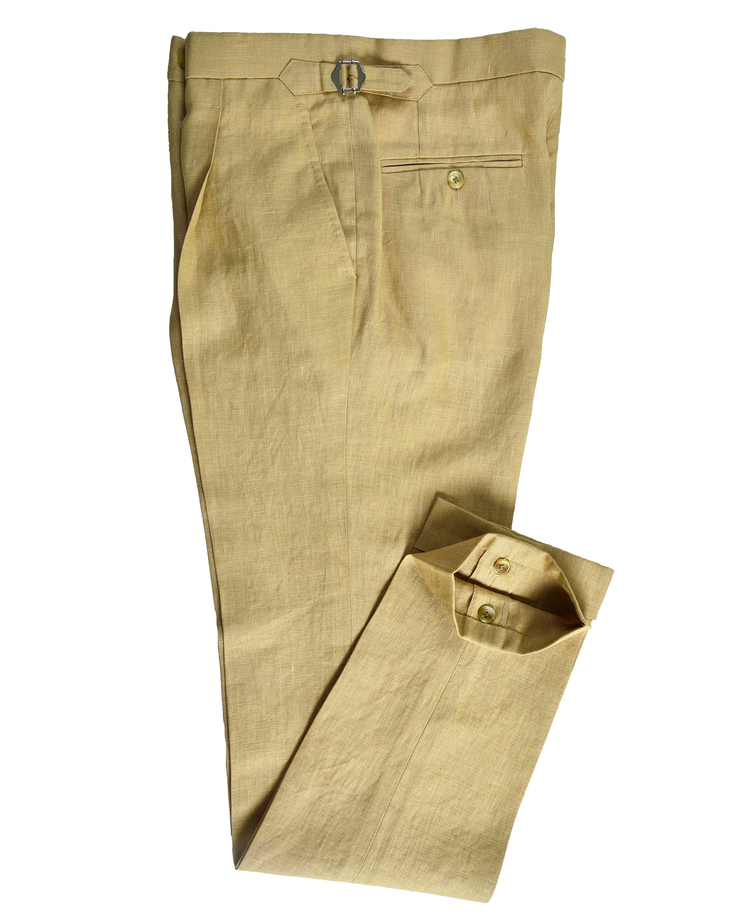 Goldish Yellow Linen