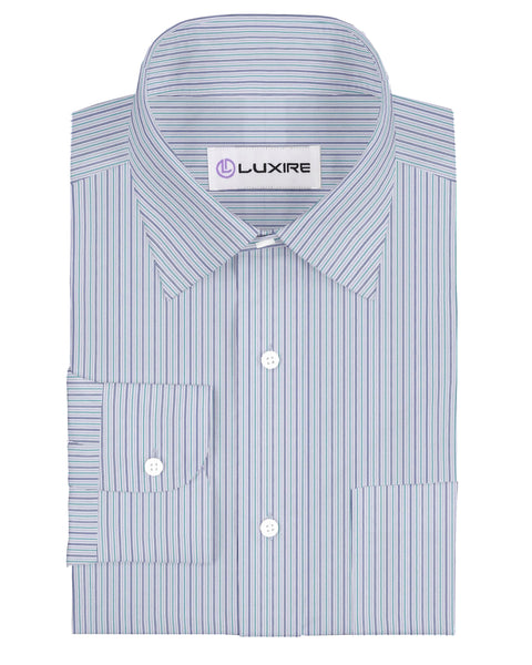 Alumo Navy Green and Grey Stripes