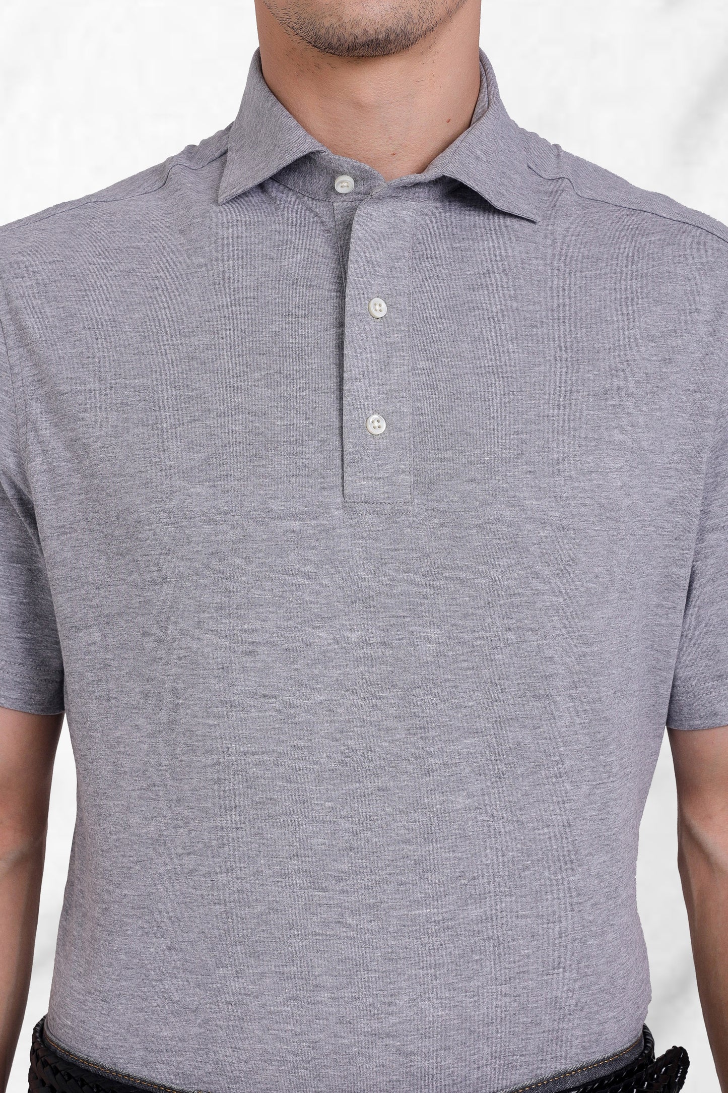 Grey Soft Polo