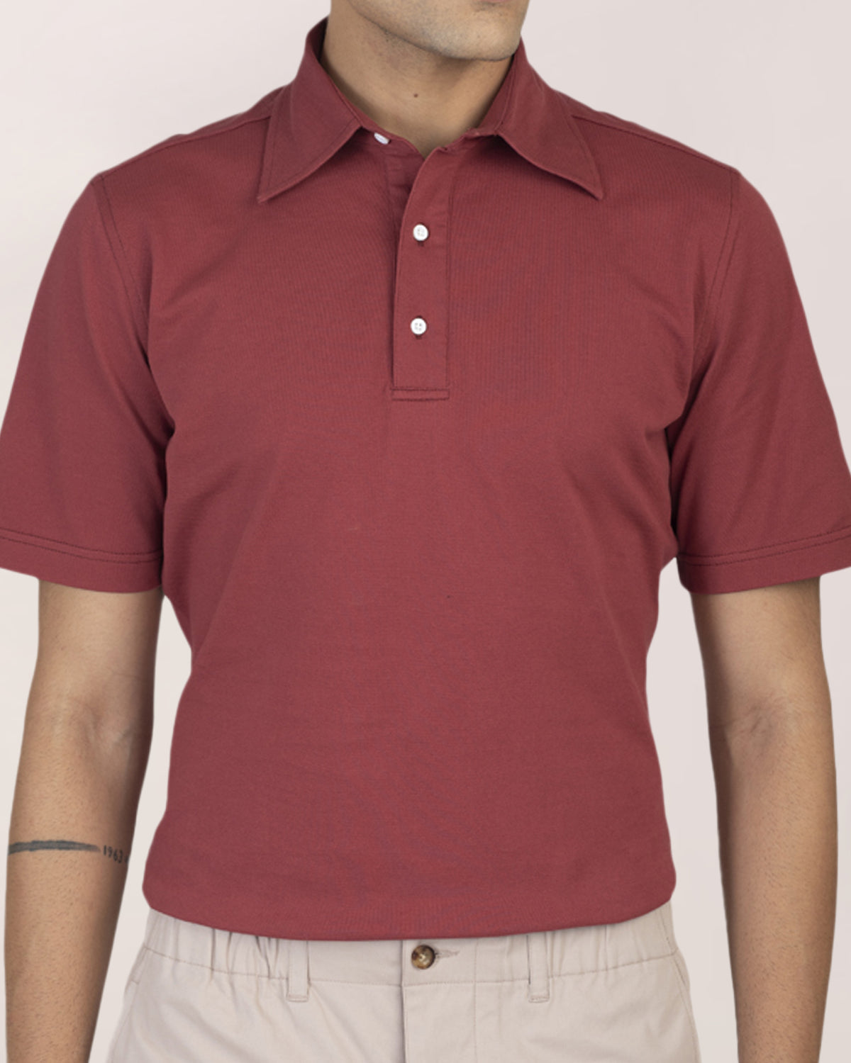 Marsala Soft Polo T-Shirt - 1