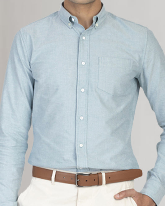 Mint Green Oxford Shirt