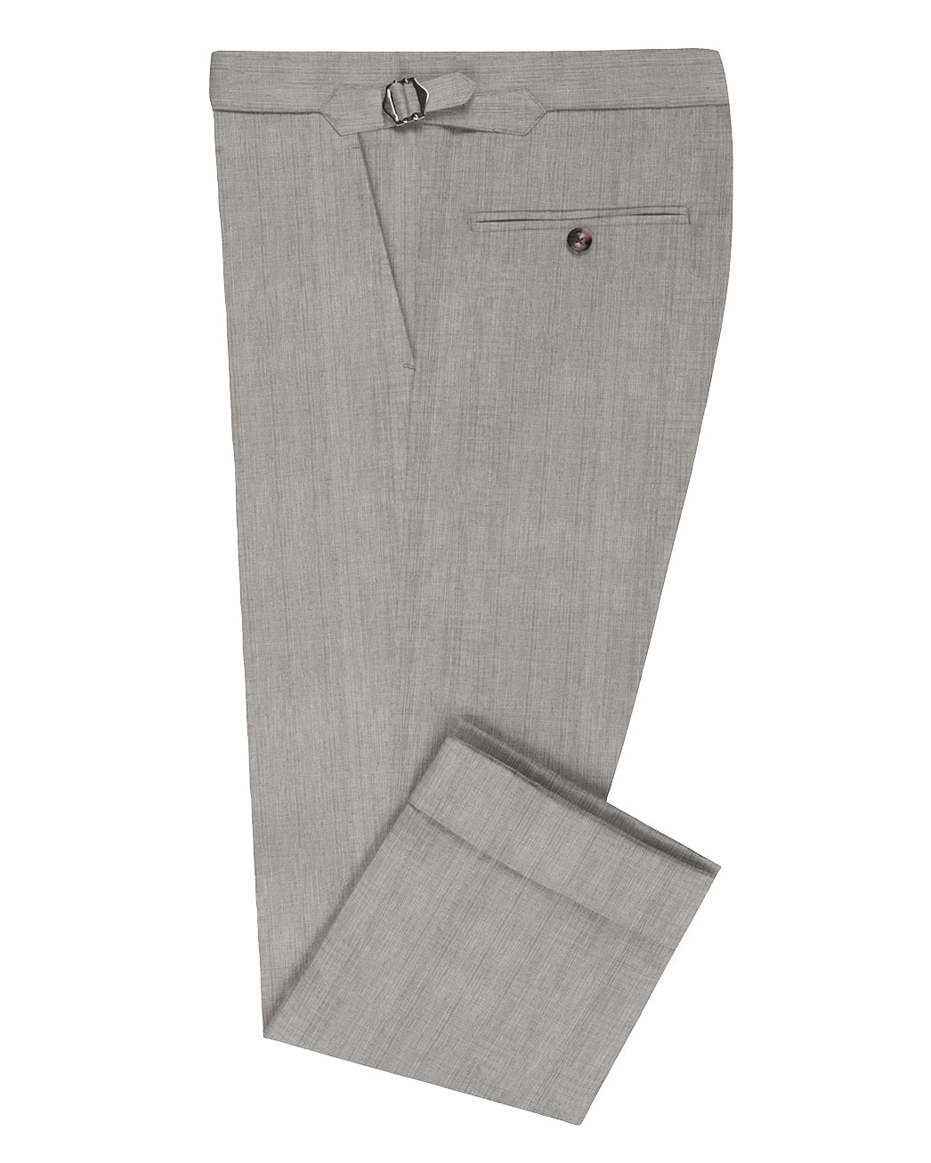 Washable Wool Suit: Light Grey