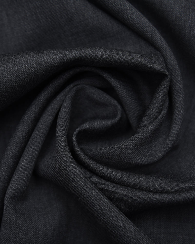Washable Wool Suit: Dark Grey