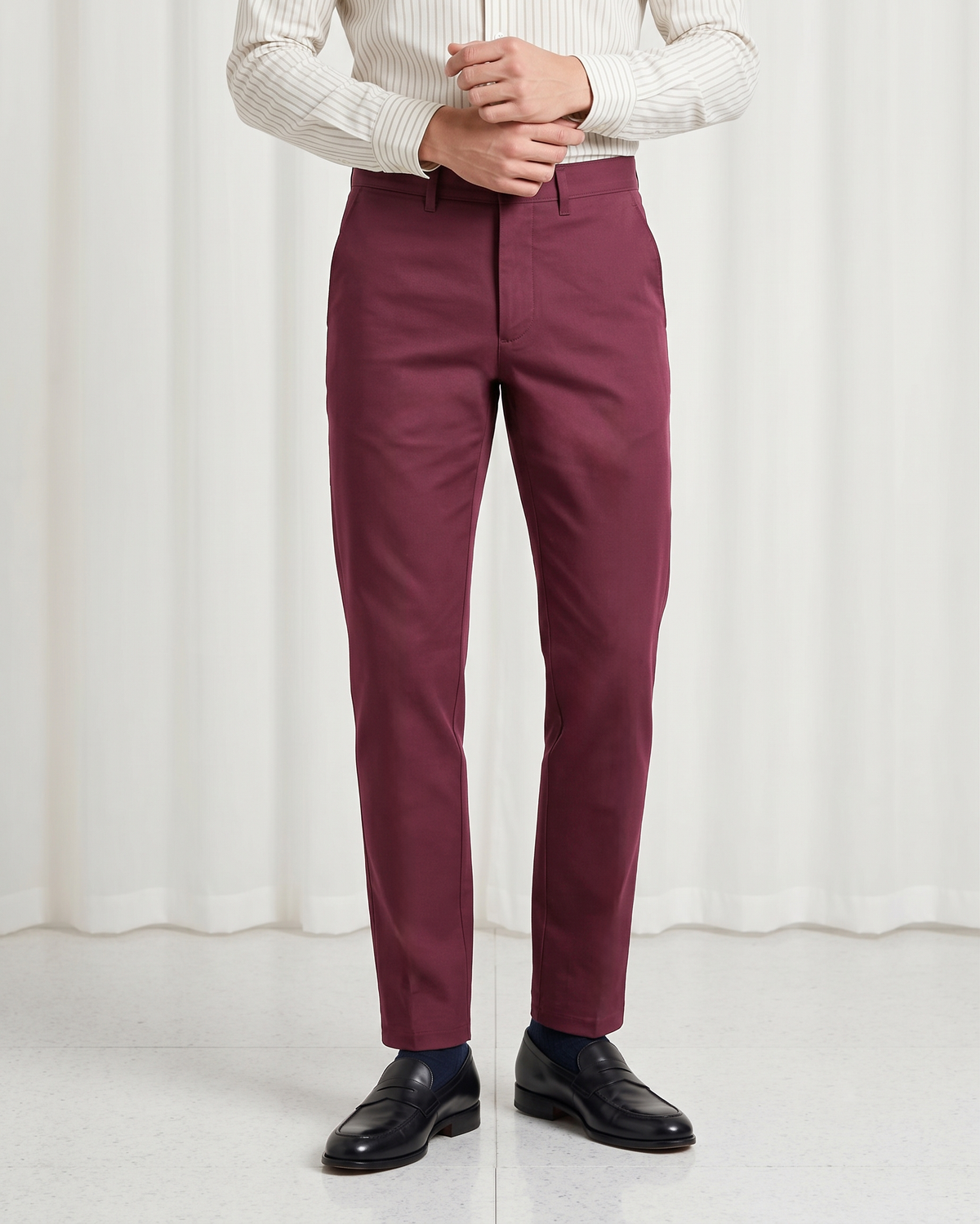 Genoa Plum Chino - 1