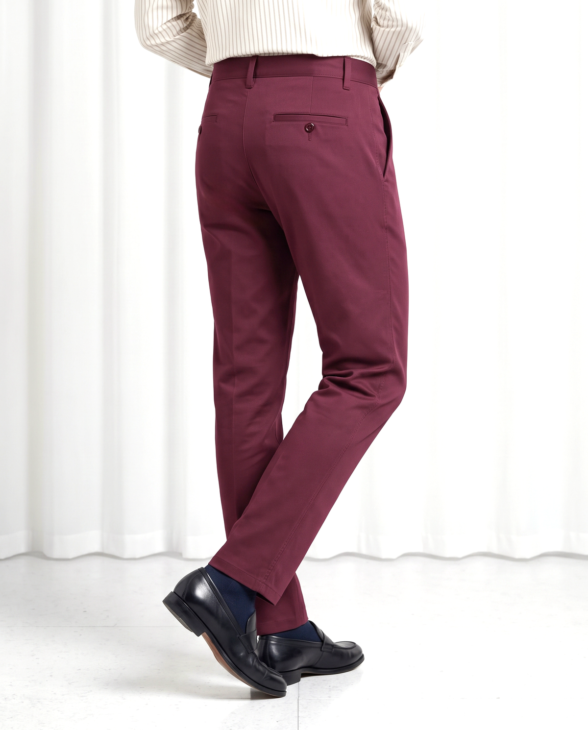 Genoa Plum Chino - 2