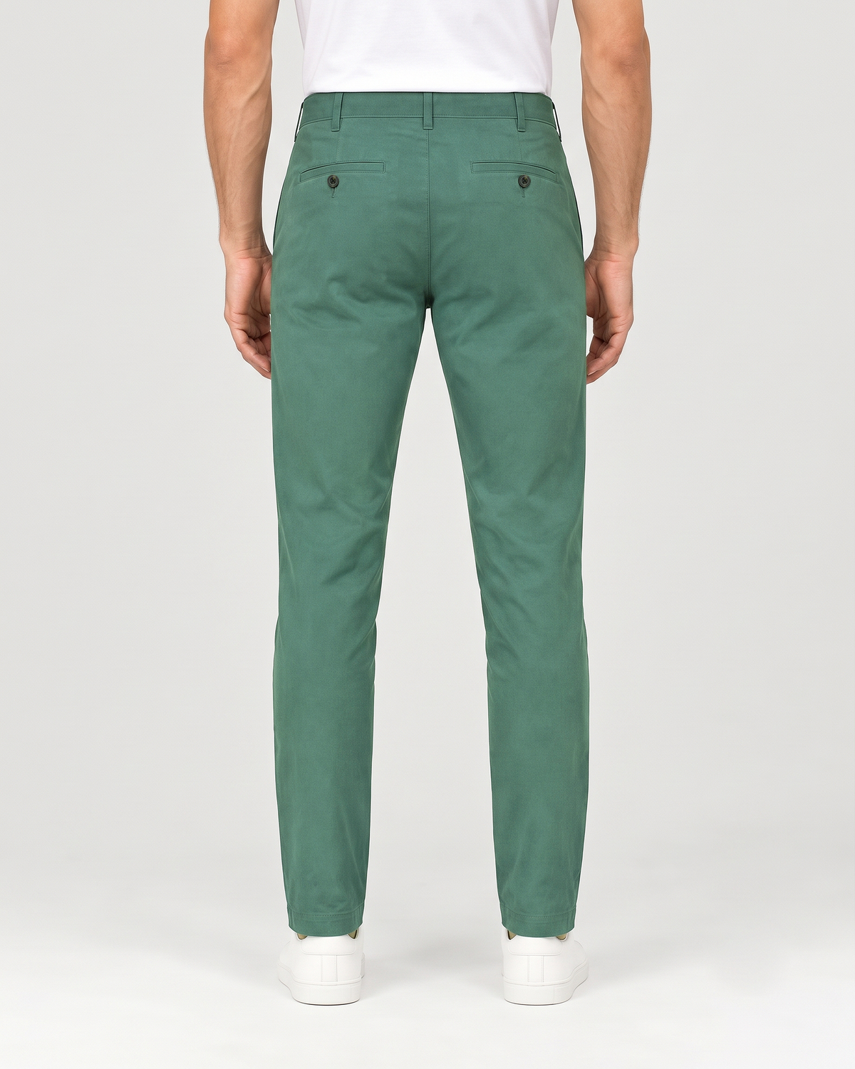 Genoa Chino Pant Fern Green - 3