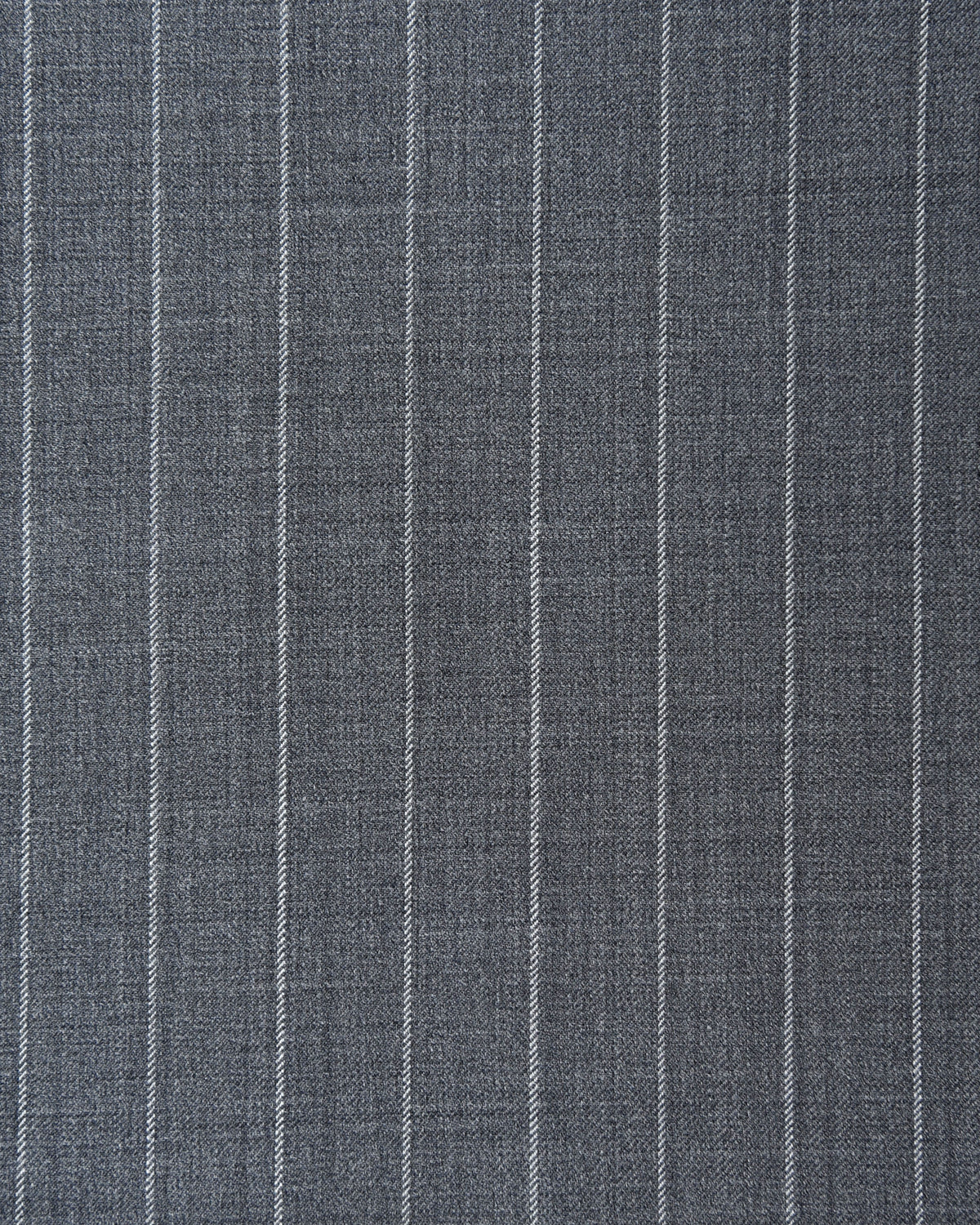 Grey Wool Pinstripes Pant - 2